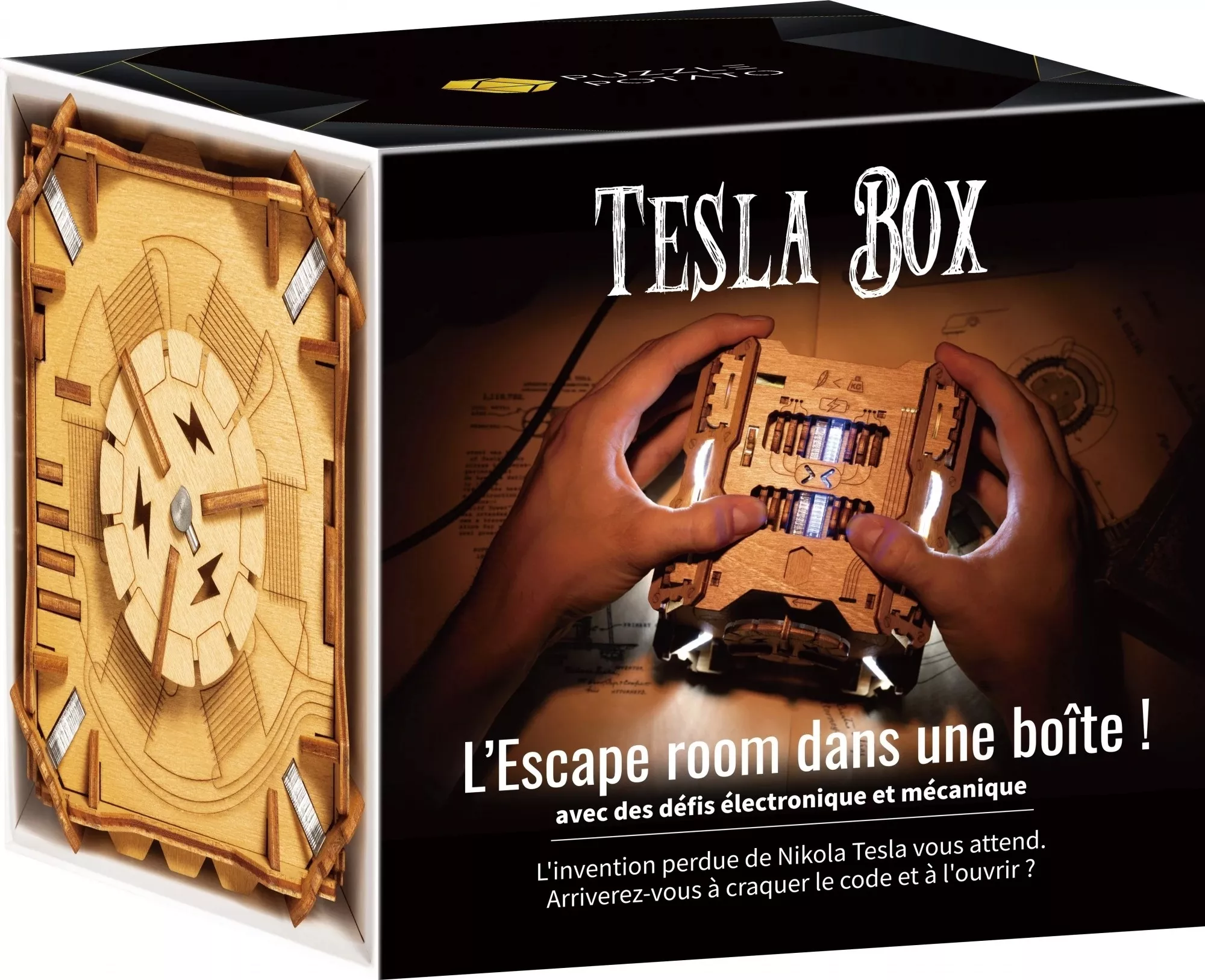 Boite de Escape Box - Tesla Box