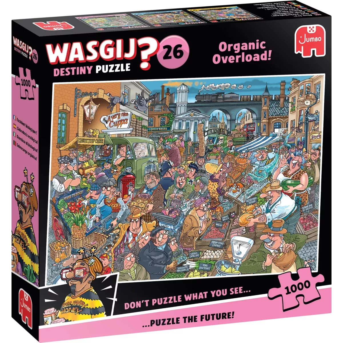 Puzzle Wasgij Destiny - 26 : Excédent Biologique ! - 1000 Pièces