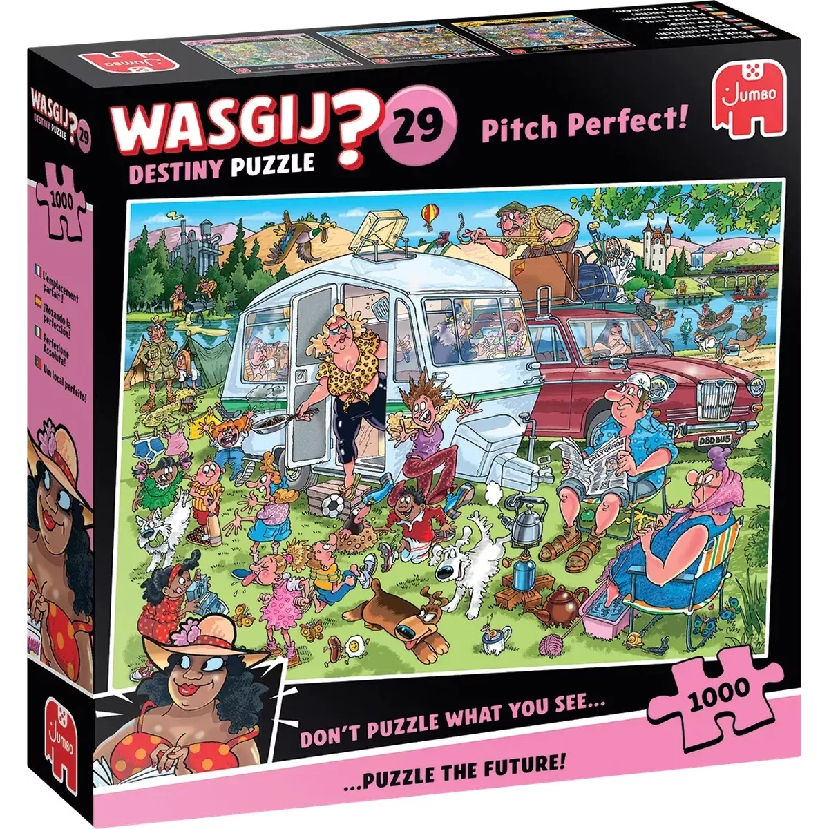 Puzzle Wasgij Destiny - 29 : L'emplacement Parfait ! - 1000 Pièces