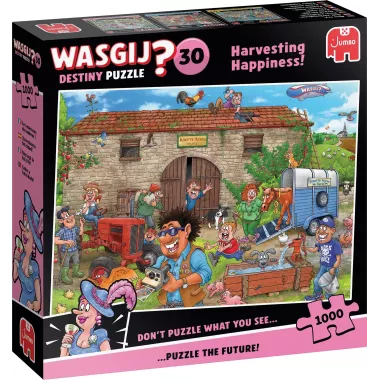 Puzzle Wasgij Destiny - 30 : Les Moissons Du Bonheur ! - 1000 Pièces