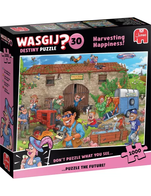 Puzzle Wasgij Destiny - 30 : Les Moissons Du Bonheur ! - 1000 Pièces