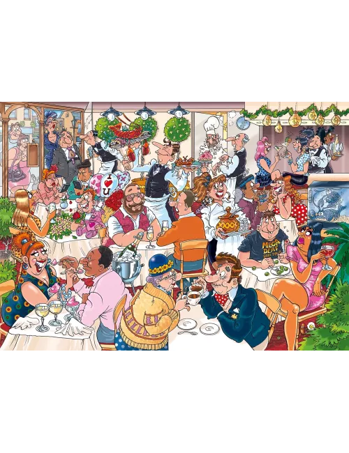 Puzzle Wasgij Mystery - 26 : Saint-Valentin ! - 1000 Pièces