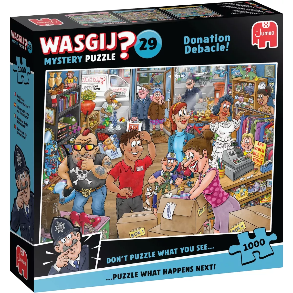 Puzzle Wasgij Mystery - 29 : Un Fiasco Embarrassant ! - 1000 Pièces