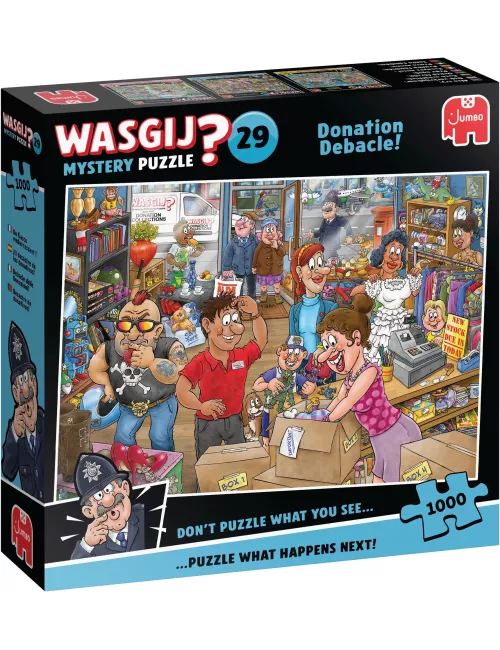 Puzzle Wasgij Mystery - 29 : Un Fiasco Embarrassant ! - 1000 Pièces