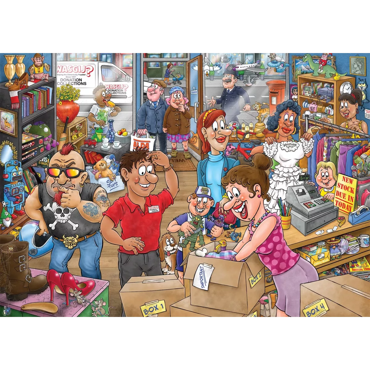 Puzzle Wasgij Mystery - 29 : Un Fiasco Embarrassant ! - 1000 Pièces