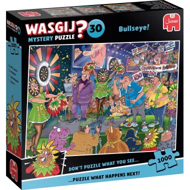 Puzzle Wasgij Mystery - 30 : En Plein Dans Le Mille ! - 1000 Pièces
