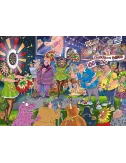 Puzzle Wasgij Mystery - 30 : En Plein Dans Le Mille ! - 1000 Pièces