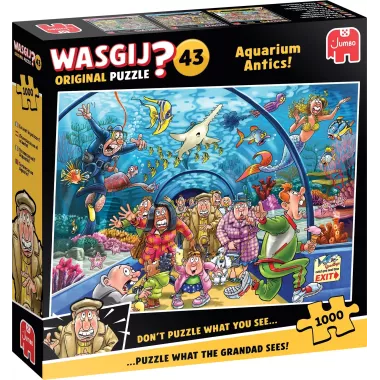 Puzzle Wasgij Original - 43 : Ça Sent Le Poisson ! - 1000 Pièces