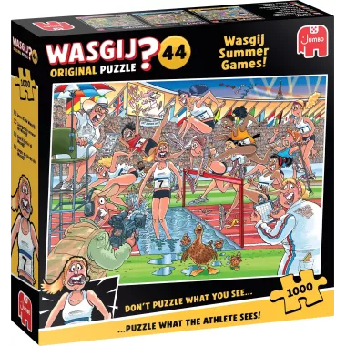Puzzle Wasgij Original - 44 : Jeux D'été ! - 1000 Pièces