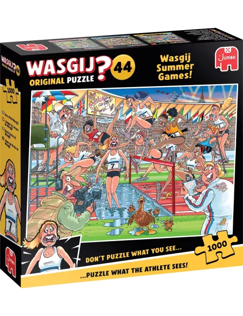 Puzzle Wasgij Original - 44 : Jeux D'été ! - 1000 Pièces