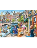 Puzzle Wasgij Original - 45 : La Journée Du Déménagement ! - 1000 Pièces