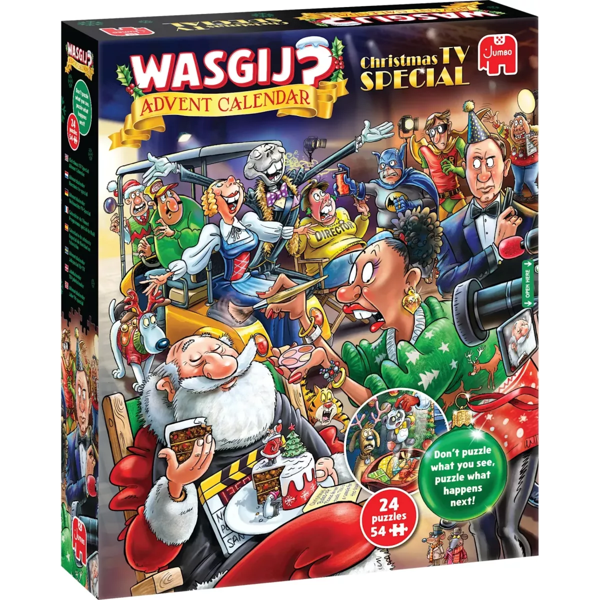 Puzzle Wasgij Calendrier De L'avent 2026 : Programme Spécial De Noël - 24 puzzles de 54 pièces