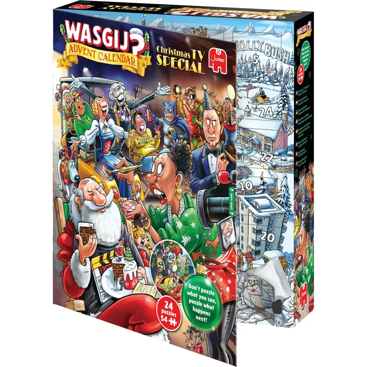 Puzzle Wasgij Calendrier De L'avent 2026 : Programme Spécial De Noël - 24 puzzles de 54 pièces