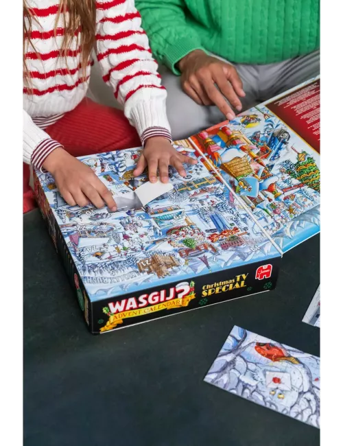 Puzzle Wasgij Calendrier De L'avent 2026 : Programme Spécial De Noël - 24 puzzles de 54 pièces