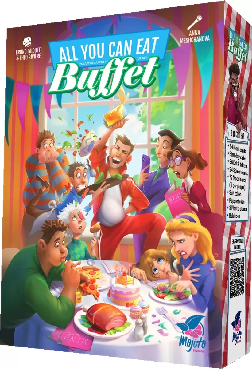 Boite de All You Can Eat Buffet - Version Anglaise