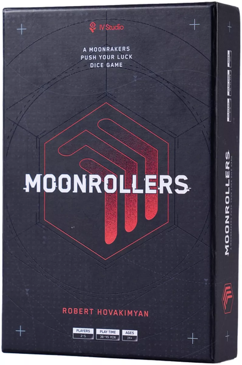 Boite de Moonrollers - Version Anglaise