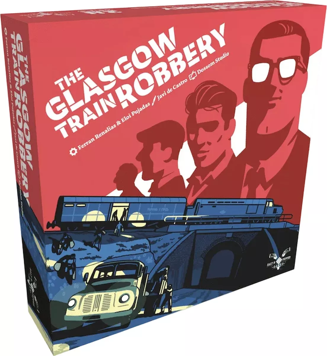 Boite de The Glasgow Train Robbery - Version Anglaise