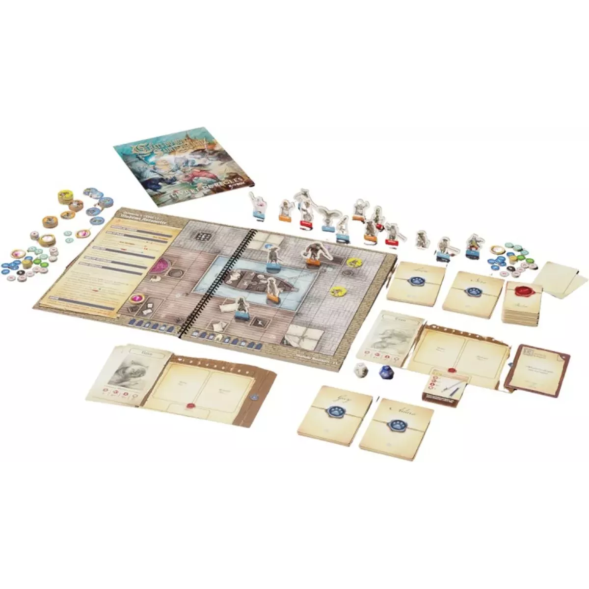 Les Chats du Mont Saint Michel - Édition Standard matériel
