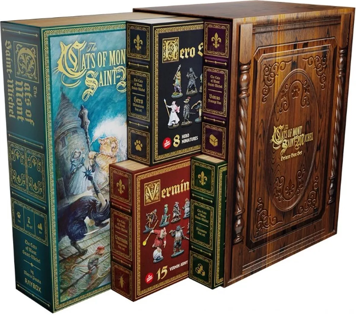 Boite de Les Chats du Mont Saint Michel - Édition Deluxe