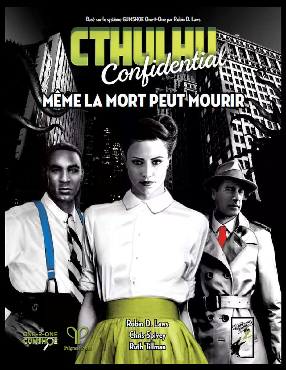 Boite de Cthulhu Confidential - Même la Mort peut Mourir