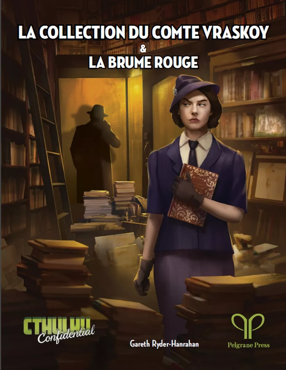 Boite de Cthulhu Confidential - La Collection du Comte Vraskoy / La Brume Rouge