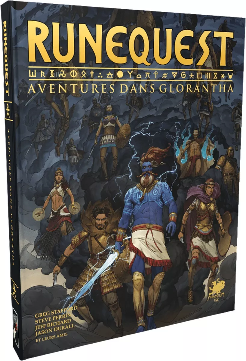 Boite de RuneQuest : Aventures dans Glorantha