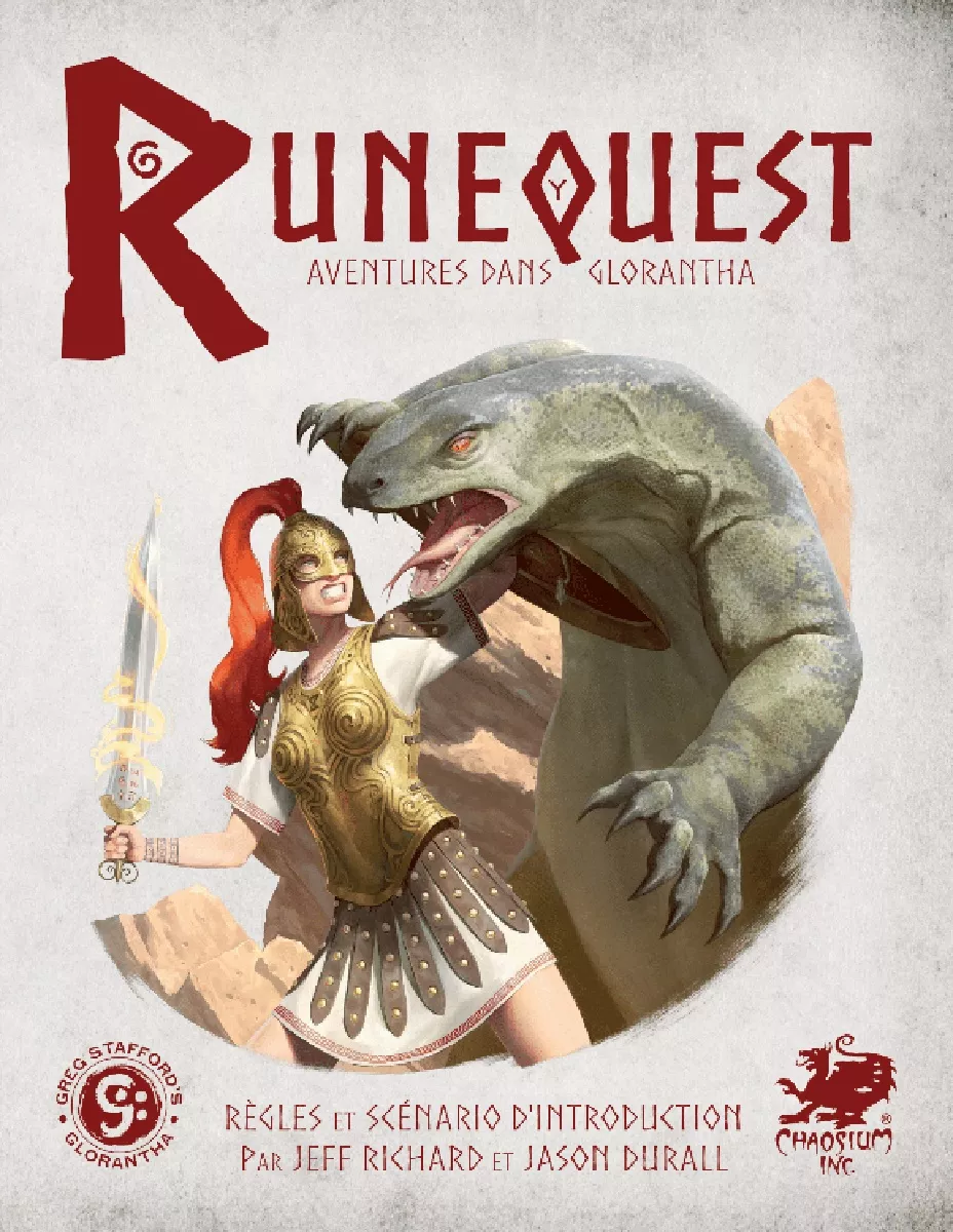 Boite de RuneQuest : Règles et Scénario d'Introduction