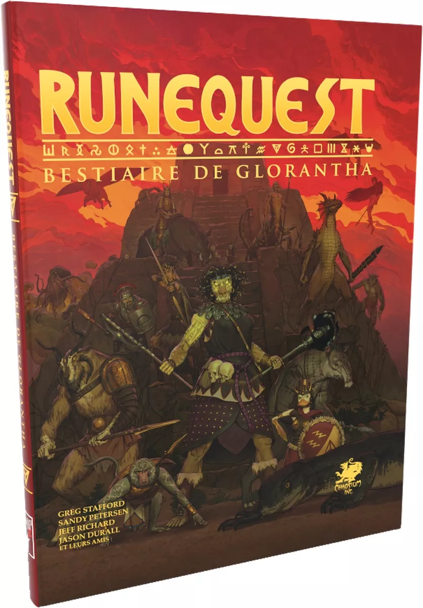 Boite de RuneQuest : Bestiaire de Glorantha
