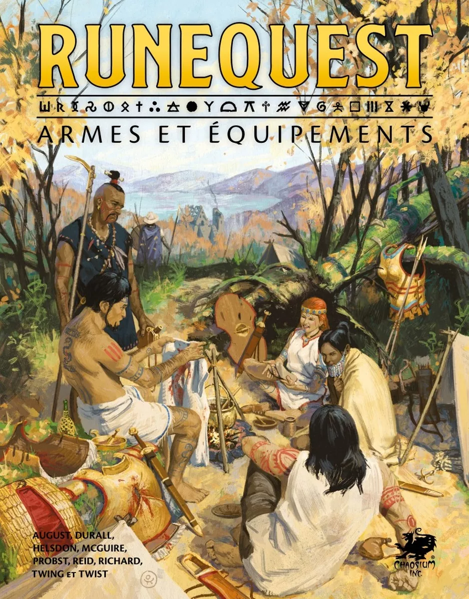 Boite de RuneQuest : Armes & Équipement
