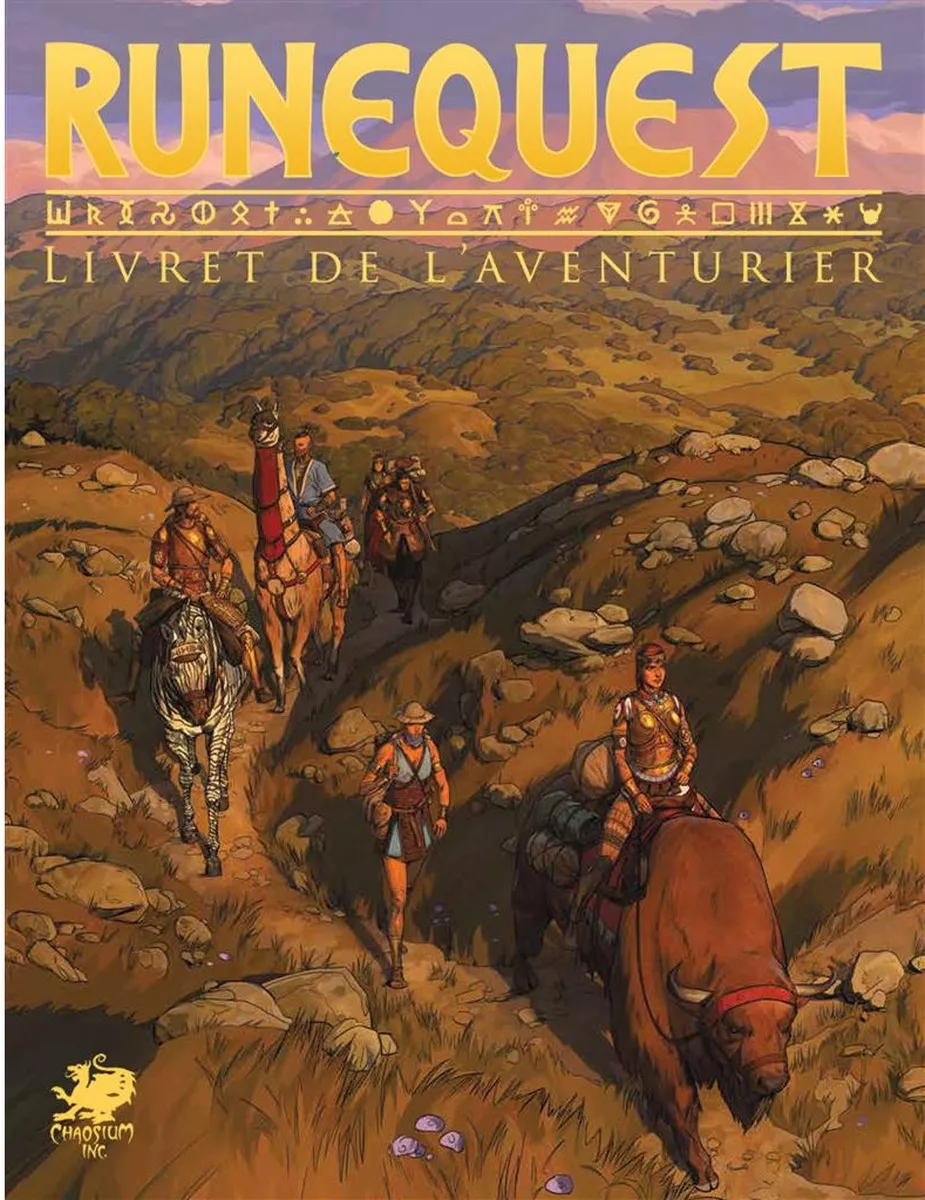 Boite de RuneQuest : Livret de l'Aventurier