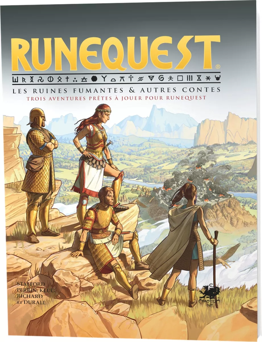 Boite de RuneQuest : Les Ruines Fumantes & Autres Contes