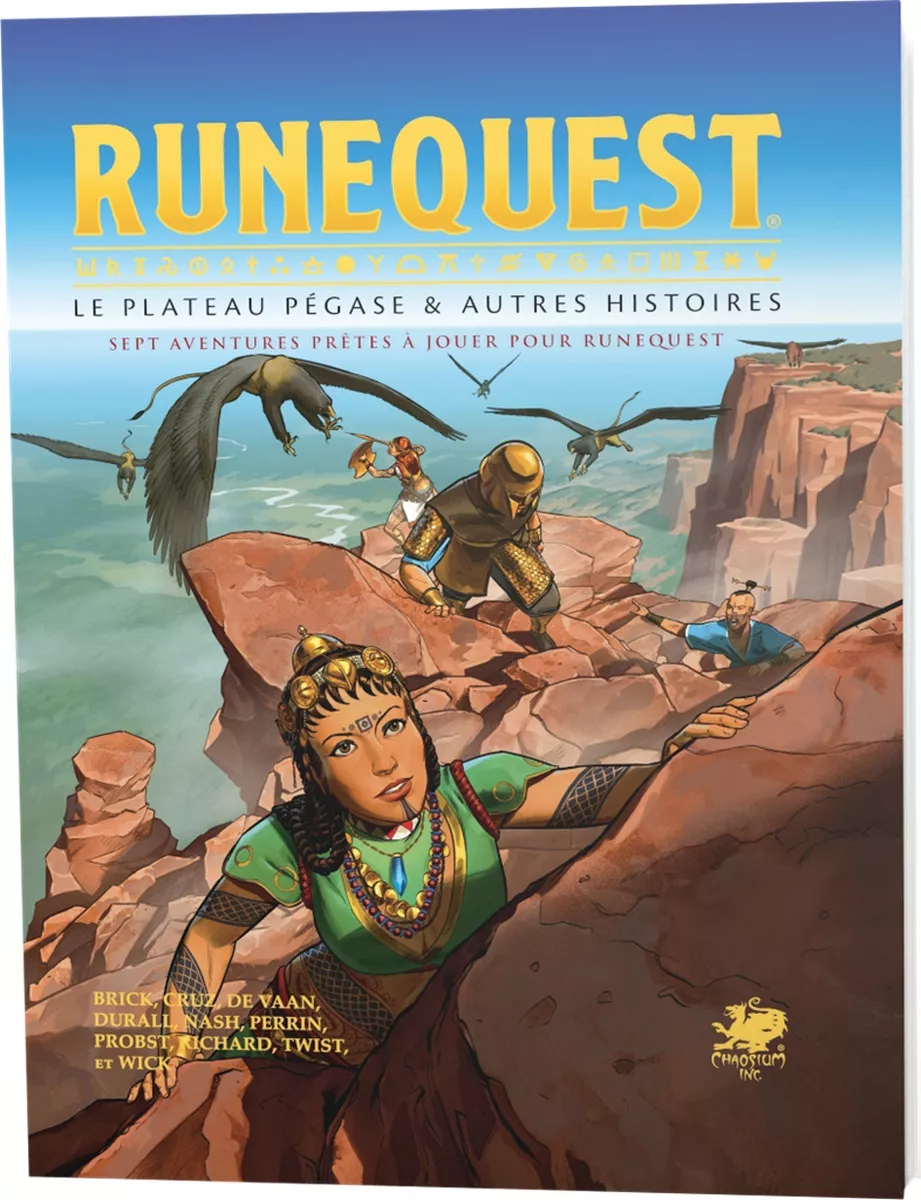 Boite de RuneQuest : Le Plateau Pégase & Autres Histoires