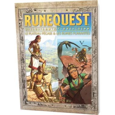 RuneQuest : Le Plateau Pégase & Les Ruines Fumantes - Les Aides de Jeu