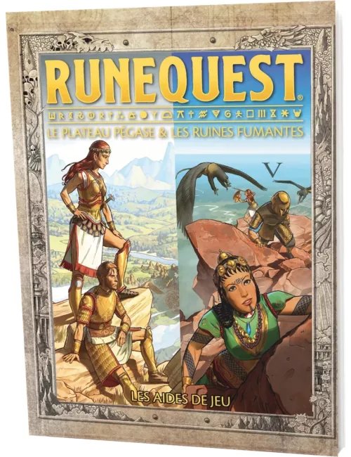 RuneQuest : Le Plateau Pégase & Les Ruines Fumantes - Les Aides de Jeu
