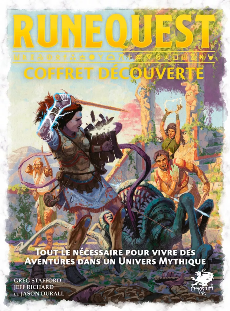 Boite de RuneQuest : Coffret Découverte