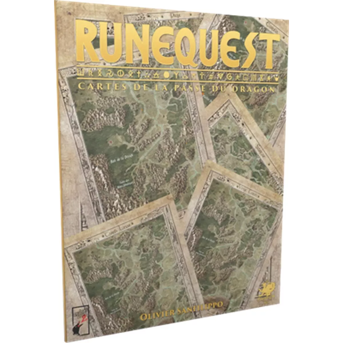 RuneQuest : Cartes de la Passe du Dragon
