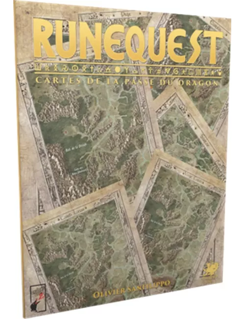 RuneQuest : Cartes de la Passe du Dragon
