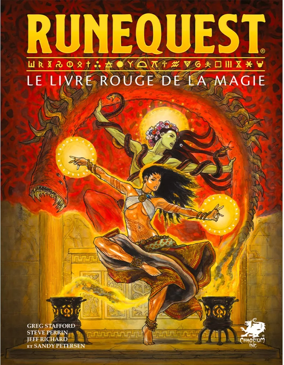 Boite de RuneQuest : Le Livre Rouge de la Magie