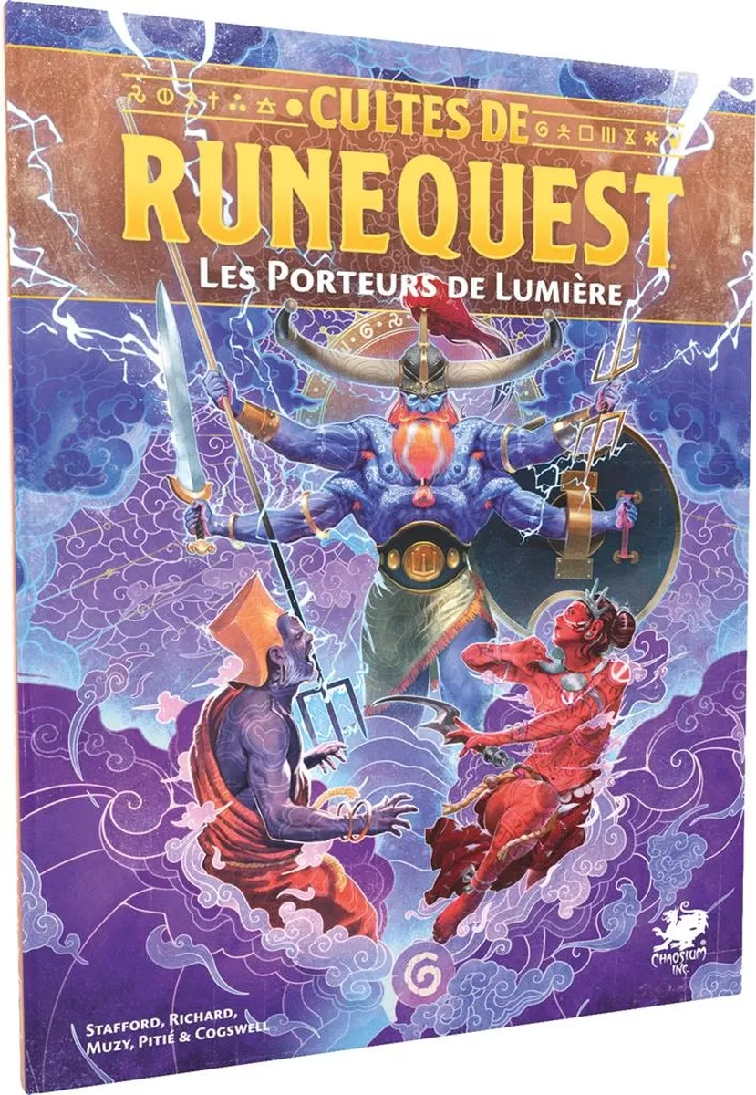 Boite de RuneQuest : Les Porteurs de Lumiéres