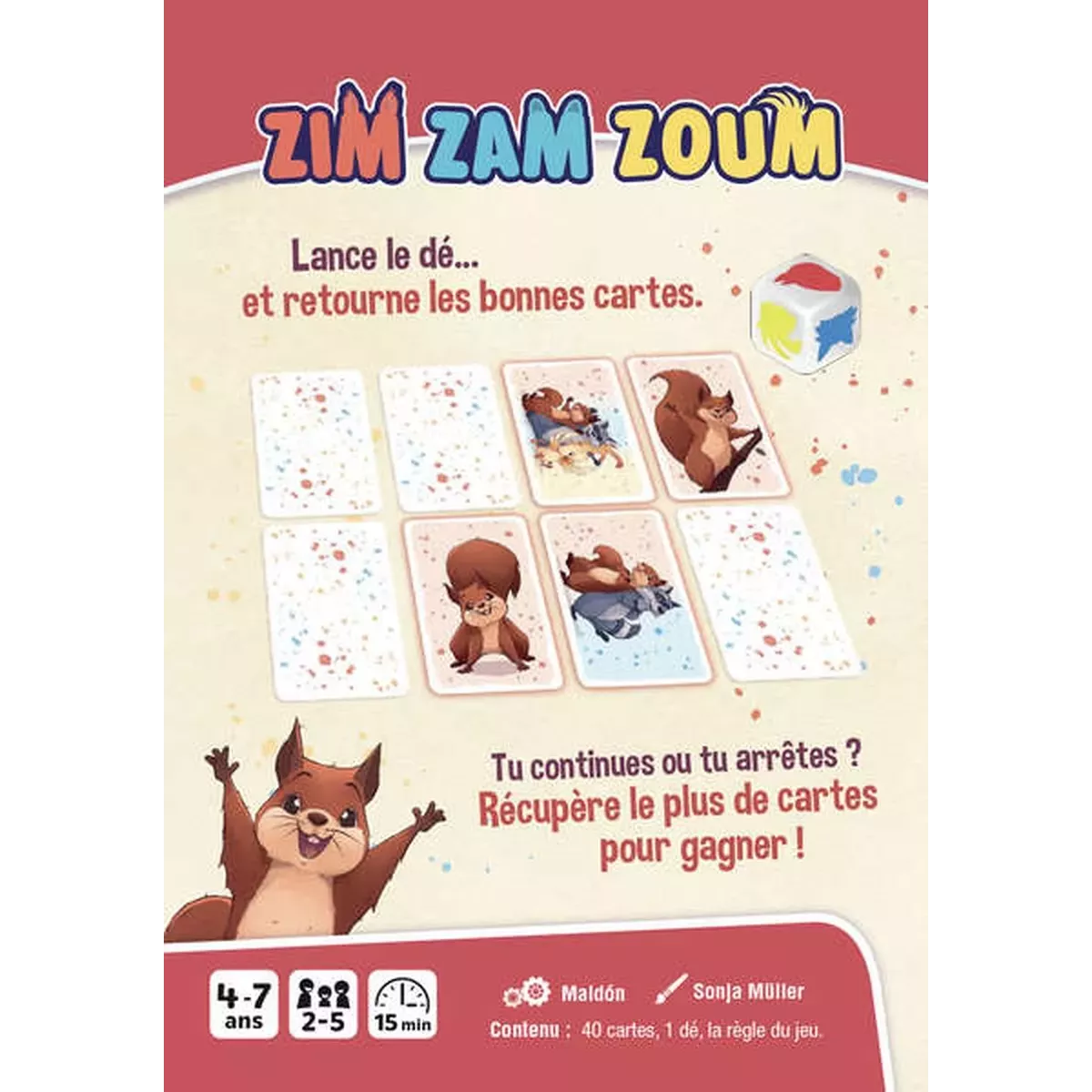 Zim Zam Zoum - Jeu de société - Gigamic - Ludum.fr