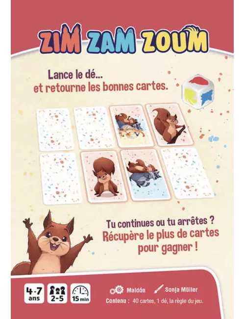 Zim Zam Zoum - Jeu de société - Gigamic - Ludum.fr