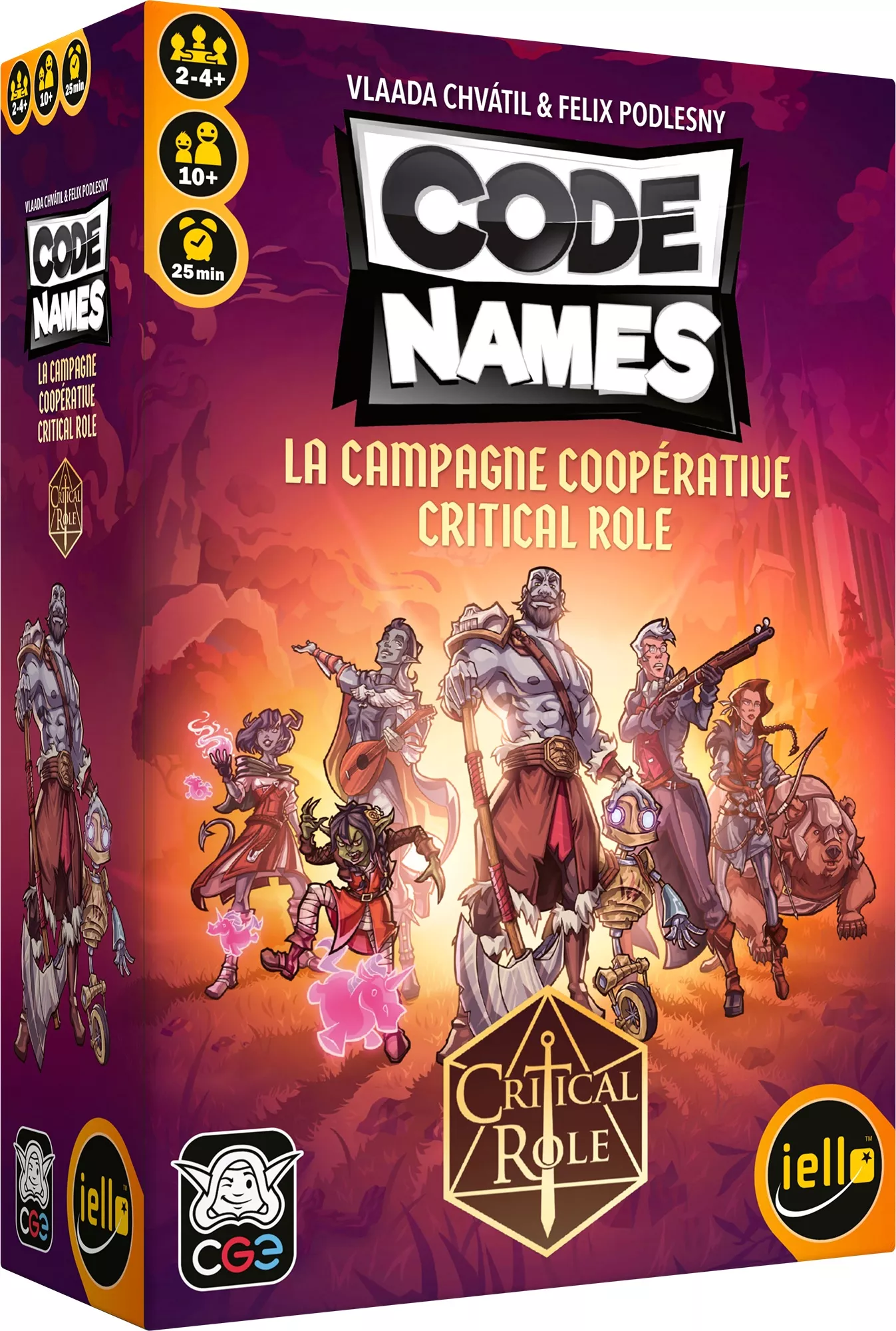 Boite de Codenames Critical Role