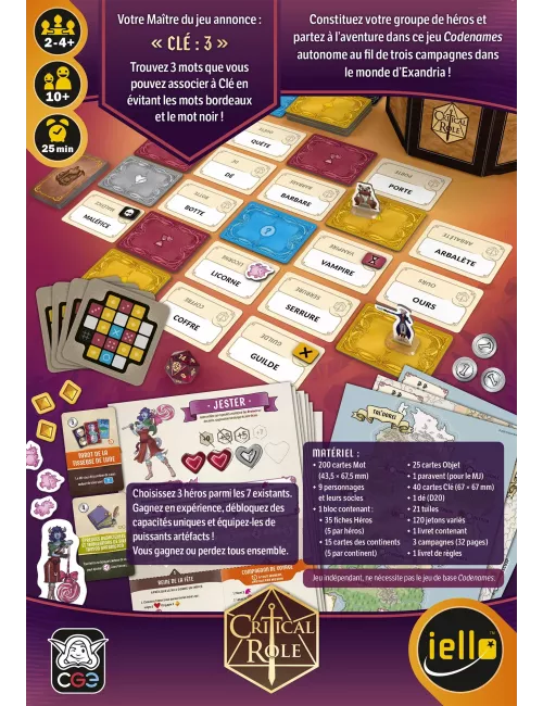 Codenames Critical Role
