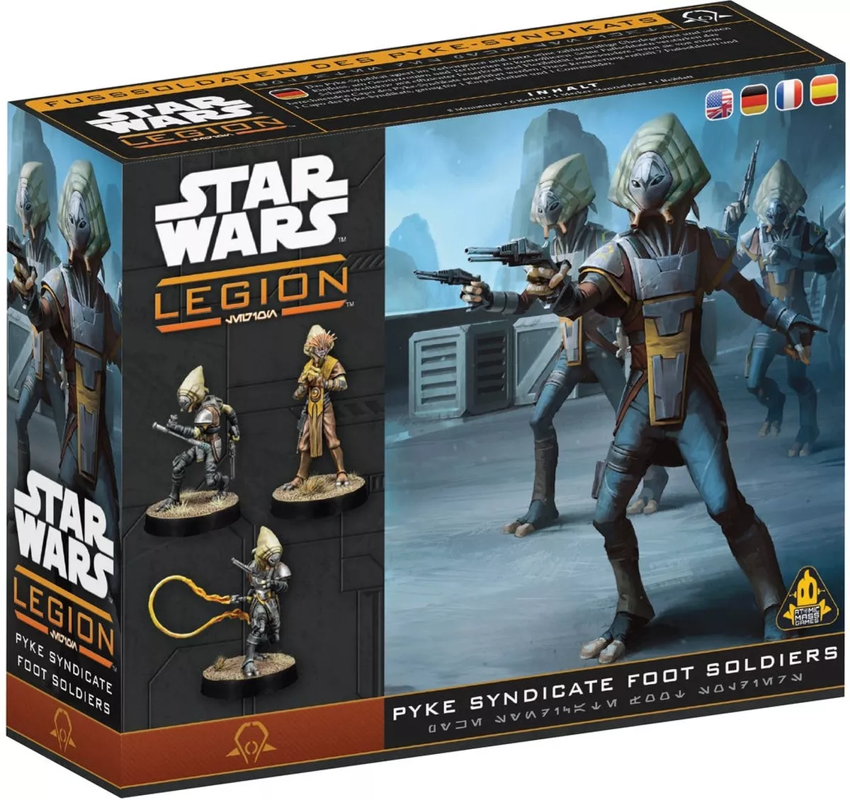 Boite de Star Wars : Légion - Pyke Syndicate Foot Soldiers​ (Reissue) - Extension d'Unité