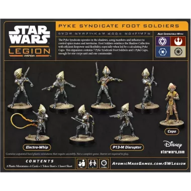 Star Wars : Légion - Pyke Syndicate Foot Soldiers​ (Reissue) - Extension d'Unité