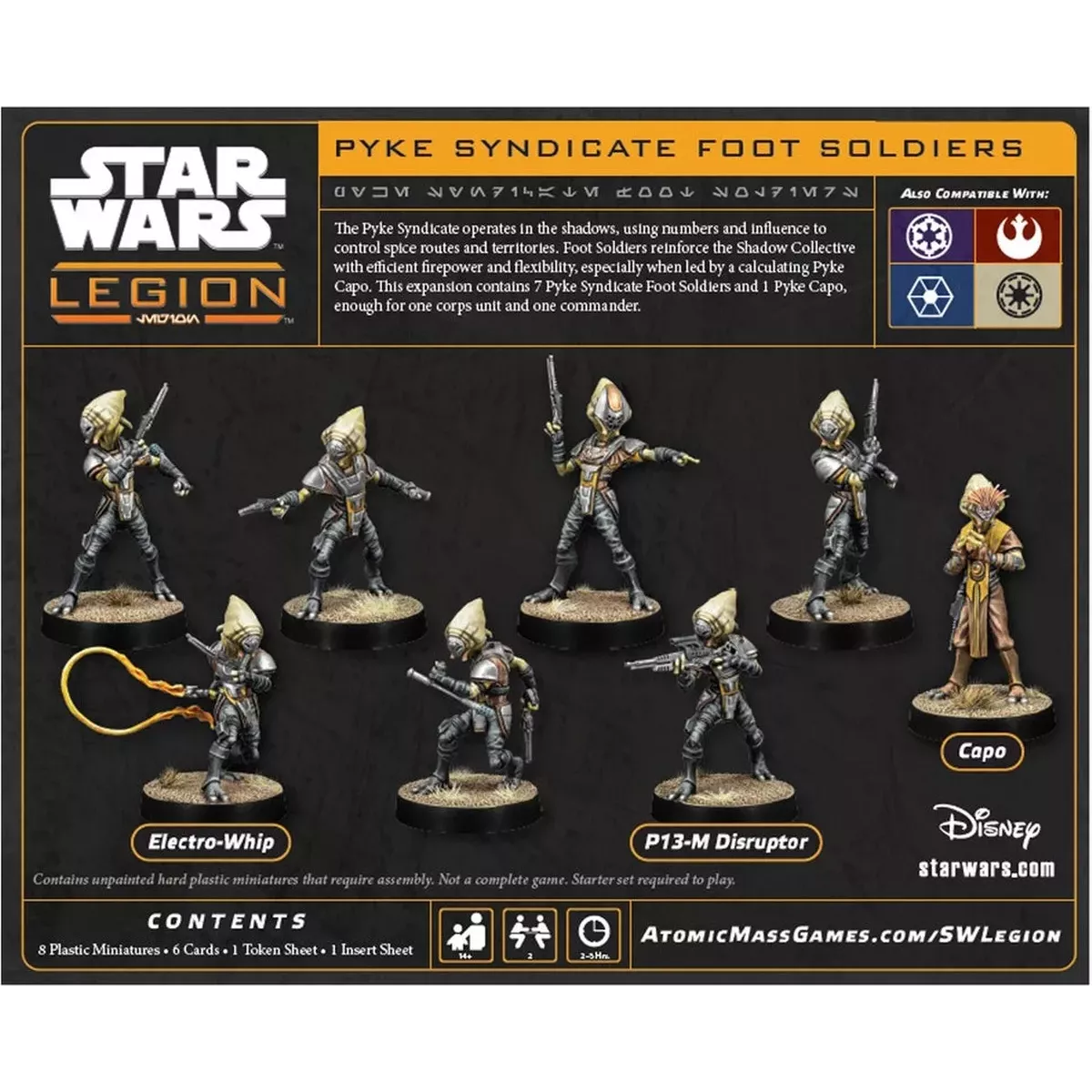 Star Wars : Légion - Pyke Syndicate Foot Soldiers​ (Reissue) - Extension d'Unité