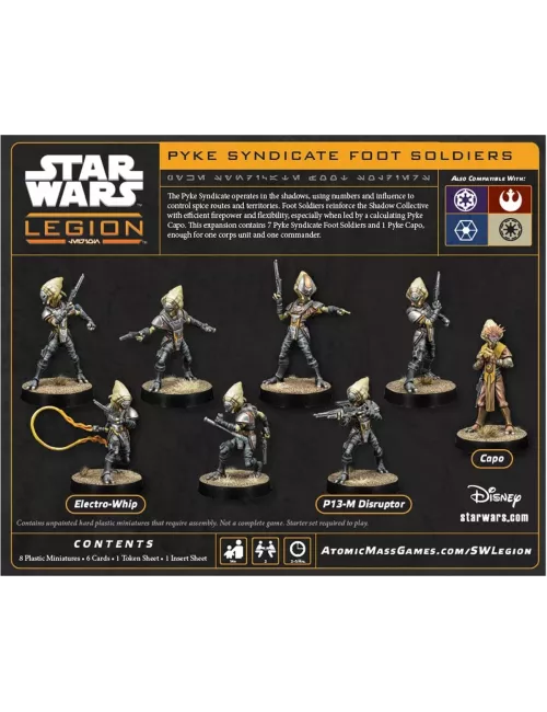 Star Wars : Légion - Pyke Syndicate Foot Soldiers​ (Reissue) - Extension d'Unité