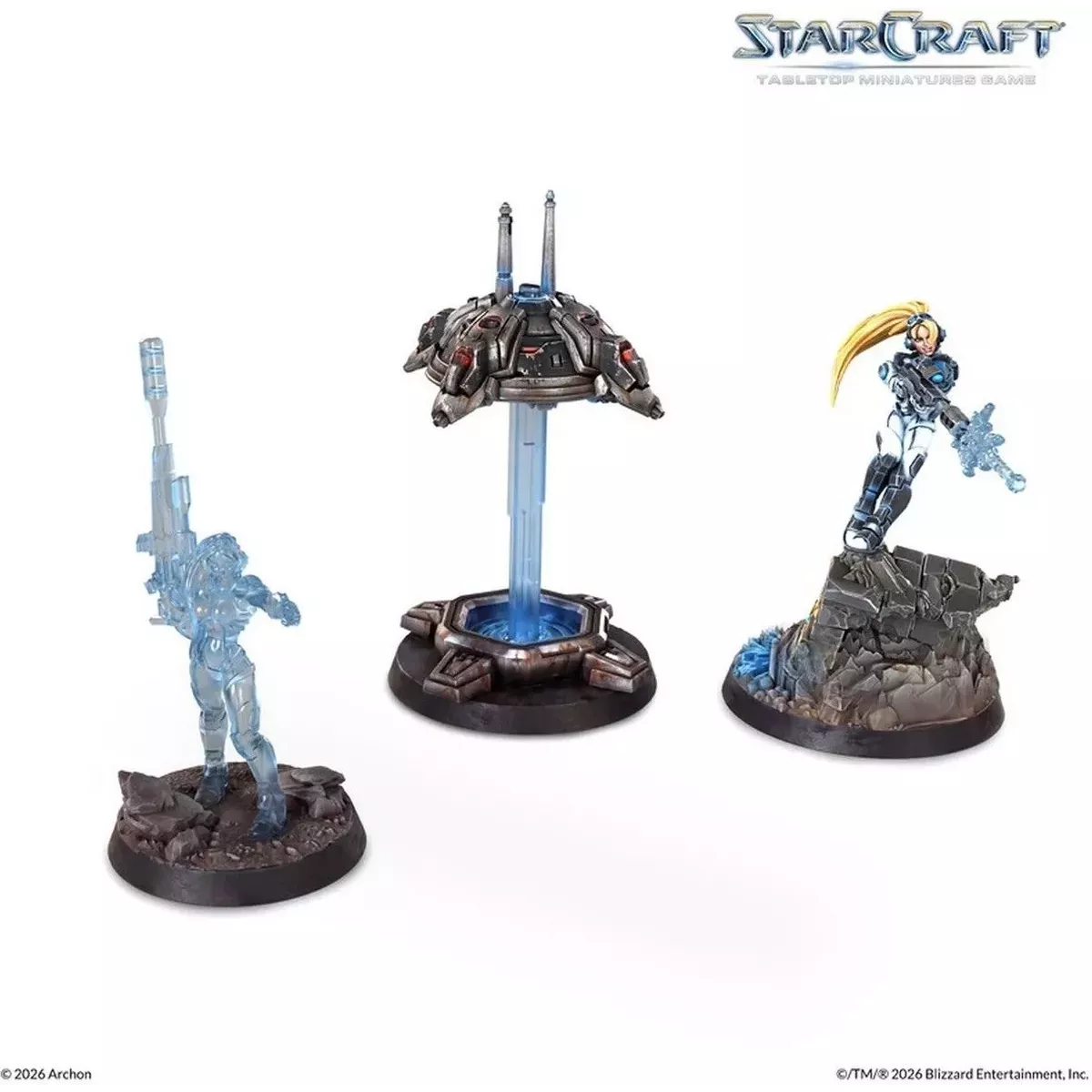 StarCraft - Tabletop Miniatures Game - Nova Terra & Sabotage Drone - Terran Hero Expansion Set - Version Anglaise