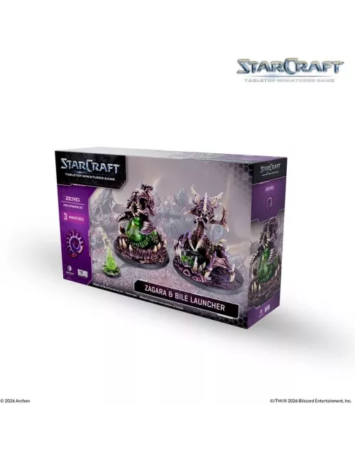 StarCraft - Tabletop Miniatures Game - Zagara - Zerg Hero Expansion Set - Version Anglaise