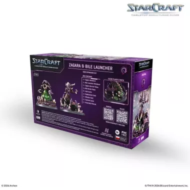 StarCraft - Tabletop Miniatures Game - Zagara - Zerg Hero Expansion Set - Version Anglaise